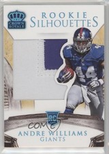 2014 Crown Royale Rookie Silhouettes RPS Blue Holofoil 34/49 Andre Williams 0v1