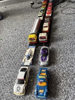 15 Scalextrics Job Lot Cars Trucks Tested & Working. Drift Cosworth Porsche
