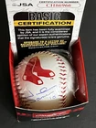 Johnny Damon Signed MLB Baseball JSA Auto! 2x World Series Champ