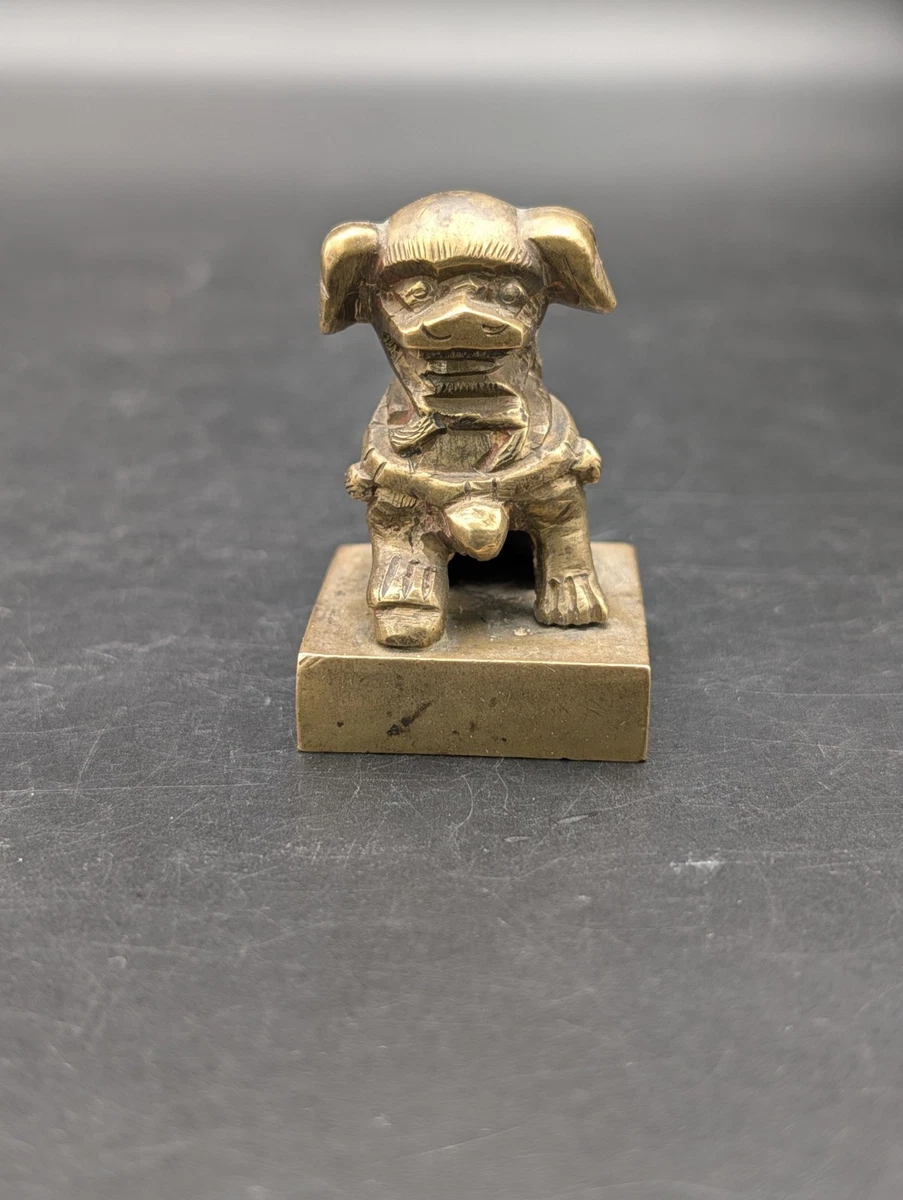 黄铜中国风印章| eBay