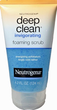 Neutrogena Deep Clean Invigorating Foaming Scrub Tingly Cool Lather 4.2 oz
