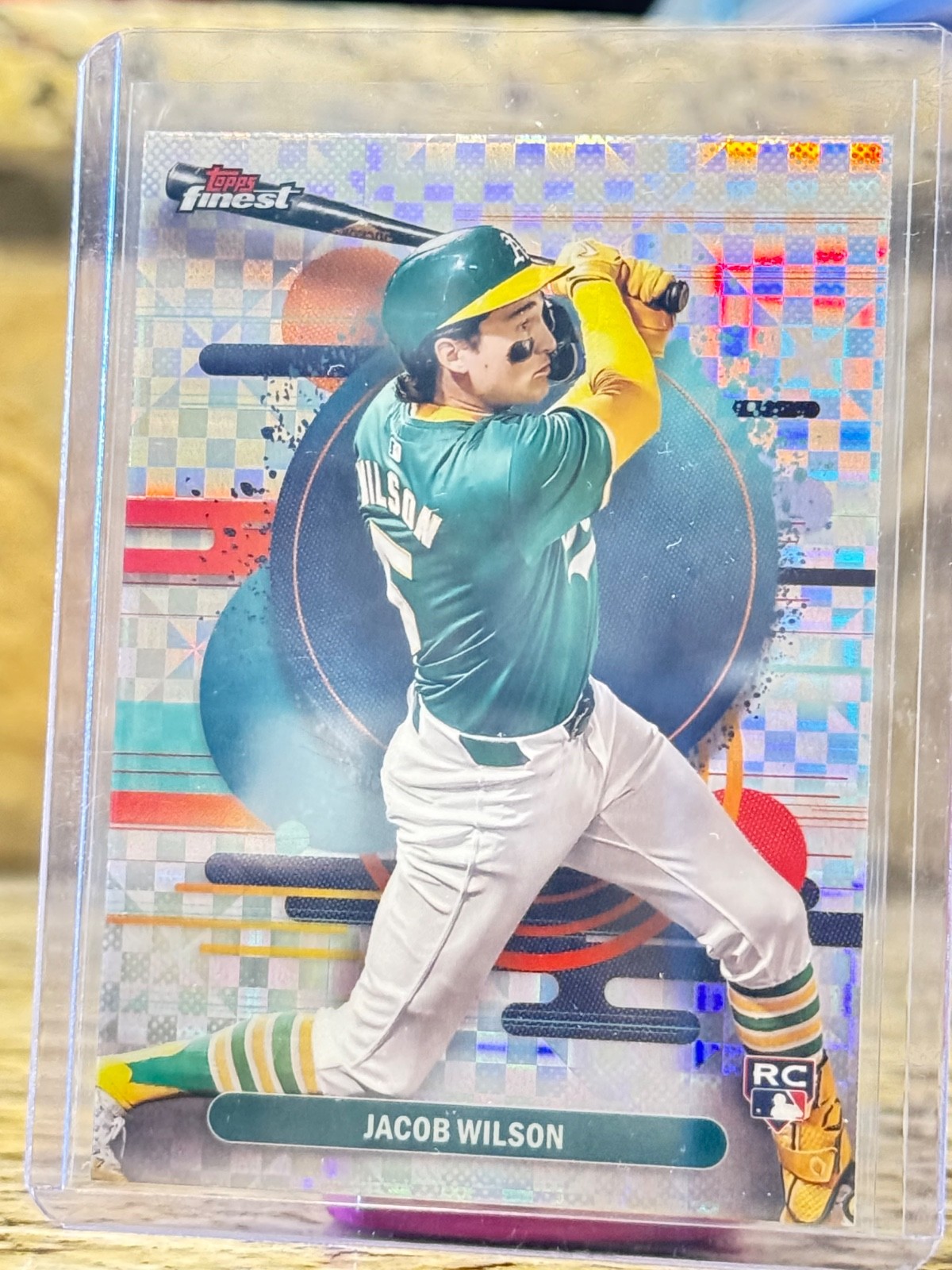 Jacob Wilson 2025 Topps Finest #109 Uncommon Checkerboard