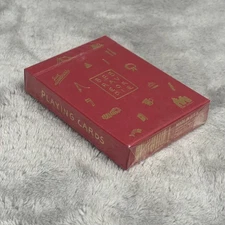 SEALED Camp Playing Cards Red Edition Art of Play Dan & Dave "Be Brave or Die"