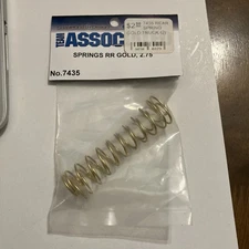 TEAM ASSOCIATED 7435 SPRINGS RR GOLD 2.75 NOS NIP