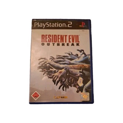 Resident Evil: Outbreak (Sony PlayStation 2) Cd nahezu neu 