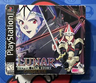Lunar Silver Star Story Sony PlayStation 1 1999, Complete in Box NO MAP