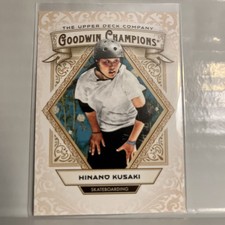 Hinano Kusaki 2025 Upper Deck Goodwin Champions Card #28 Skateboarding