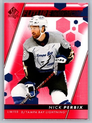 2022-23 SP Authentic #156 Nick Perbix Tampa Bay Lightning