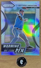 Matthew Liberatore 2020 Panini Prizm Warming in the Pen Silver Prizm #WIP-11
