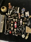Vintage Costume Jewelry And Watches Lots  Signed Unsigned *All Wear*
