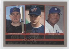2000 Topps Prospects Limited Edition Jack Cust Dee Brown Mike Colangelo #202 0c4