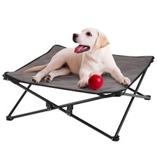 KingCamp Elevated Dog Bed for Medium Dogs, Raised Outdoor Indoor Portable Coo...