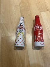 Rare Collector Coca Cola Aluminium Bottle 250ml Marc Jacobs & London