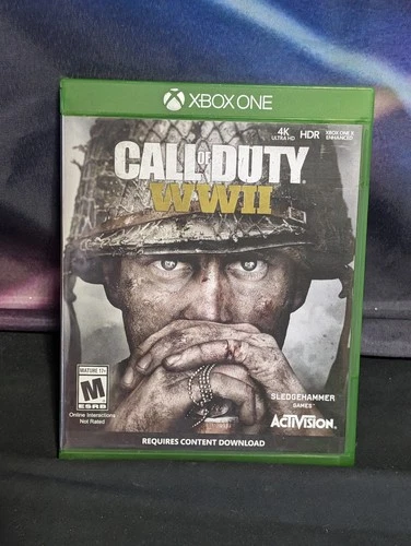Case Only Call of Duty WWII Xbox 1 One Video Game Activision