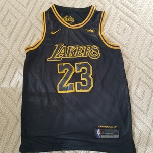 lakers lebron black mamba jersey