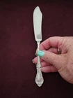 Joan of Arc International Sterling Silver Flat Handle Butter Knife 7" (36 grams)