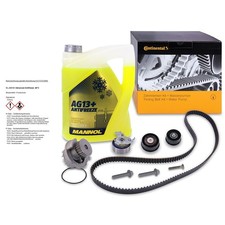 CONTITECH ZAHNRIEMENSATZ +WASSERPUMPE FÜR OPEL CORSA C MERIVA A SIGNUM 1.8 Z18XE