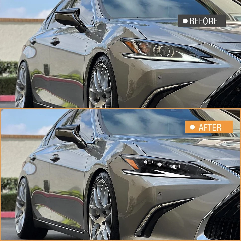 Triple LED Headlight For 2019-2023 Lexus ES250 ES300h ES350 Single Beam Upgrade Foto 3 de 4