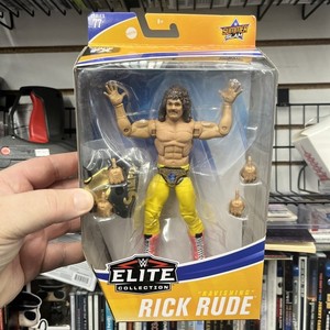 Action Figure WWE Elite Collection #77 - Ravishing Rick Rude - 15 Cm Con Accessori E True FX - 2