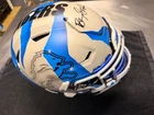 Barry Sanders signed custom Speedflex helmet with Awesome Visor