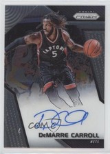 2017-18 Panini Prizm Signatures DeMarre Carroll #SG-DC Auto 0i21