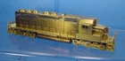 RL HO BRASS OVERLAND EMD SD40 LOW HOOD DIESEL LOCOMOTIVE W/ DYNAMIC BRAKES NEW