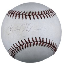 President Richard Nixon Signed OAL Baseball JSA LOA
