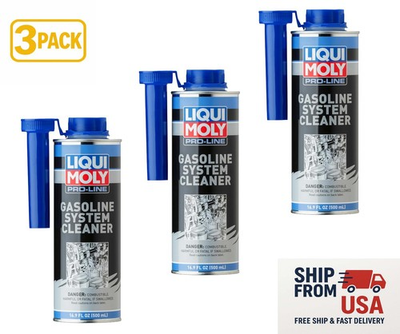 #ad #ad LIQUI MOLY 2030 Pro Line Gasoline System Cleaner; 500ml 16.9 oz. x 3 Pack $48.73