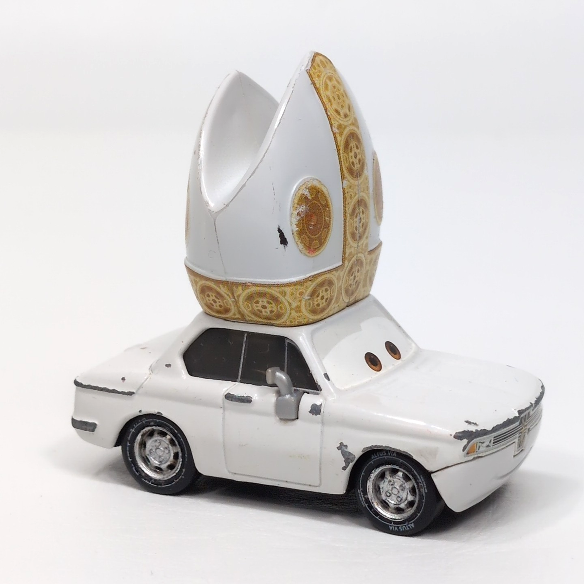 ディズニーカーズ マテル 新品 ポープ・ピニオンⅣ POPE PINION Ⅳ Disney Pixar Cars 2 Deluxe Pope Pinion IV | eBay