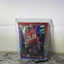 2025 Topps Chrome Vita Vea Red Parallel #123 Tampa Bay Buccaneers NFL 2025