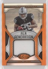 2019 Certified New Generation Jerseys Mirror Orange /299 Josh Jacobs #NG-JJ gg8