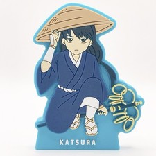 Gintama Katsura Mascot Rubber Stand Exhibition Ichibankuji Bandai Anime Japan