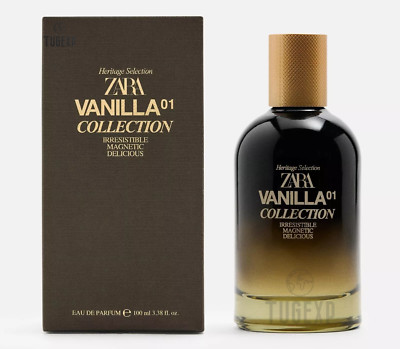 Zara Vanilla Collection 01 Eau de Parfum 100ml EDP Spray Herrenduft Duft