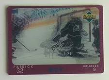 1997-98 Upper Deck Diamond Vision Signature Moves Patrick Roy Avalanche HOF
