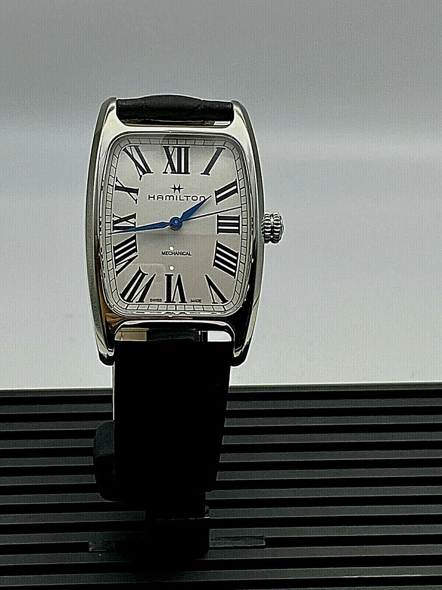 Hamilton Boulton Mechanical Black Leather Men s Watch H13519711