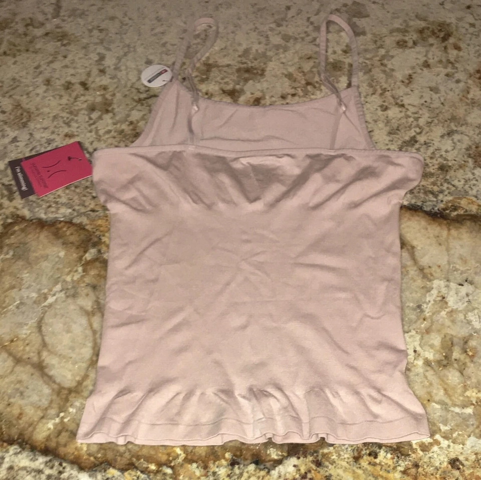 Top Yummie Tummie Sylvie Cami Hush Desnudo Control Firme Sin Costuras NUEVO Para Mujer L/XL Foto 4 de 4