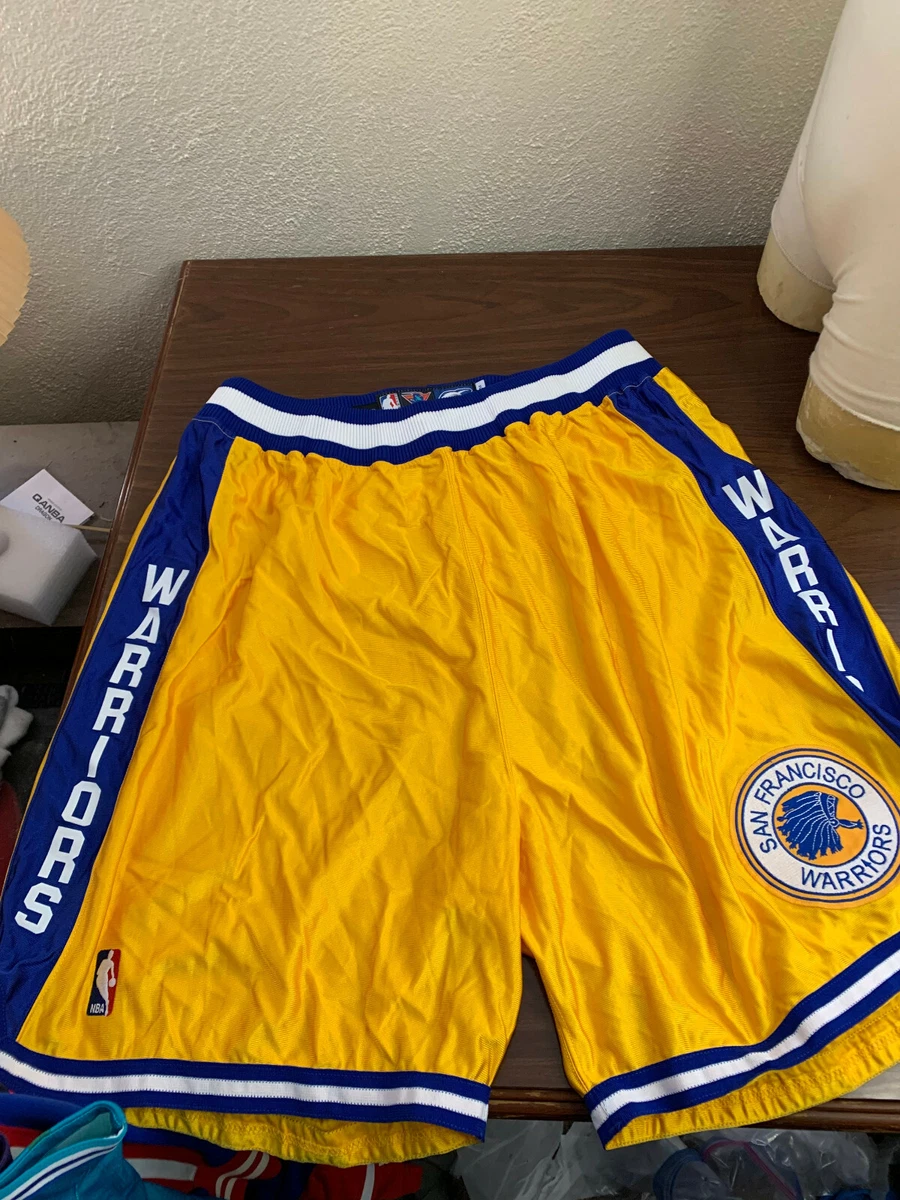 Throwback sales warriors shorts
