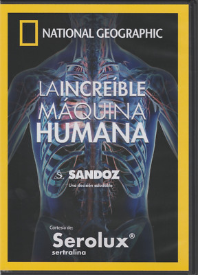 *National Geographic: La Incredible Maquina Humana (DVD)- Serolux/sandoz promo