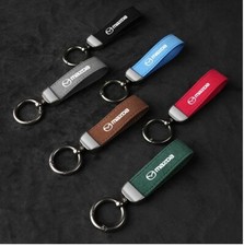 Suede Keyring Keychain for MX5 RX7 RX CX60 CX70 CX90 CX3 CX7 CX5 MX30 BT50