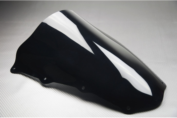 Bulle noire haut de gamme en PVC rigide dédiée aux Aprilia RSV 1000 RR 04-08