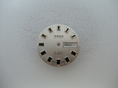 NIKKO Day Date Automatic Zifferblatt, Ø 28,5 mm, watch dial, T Swiss Made T