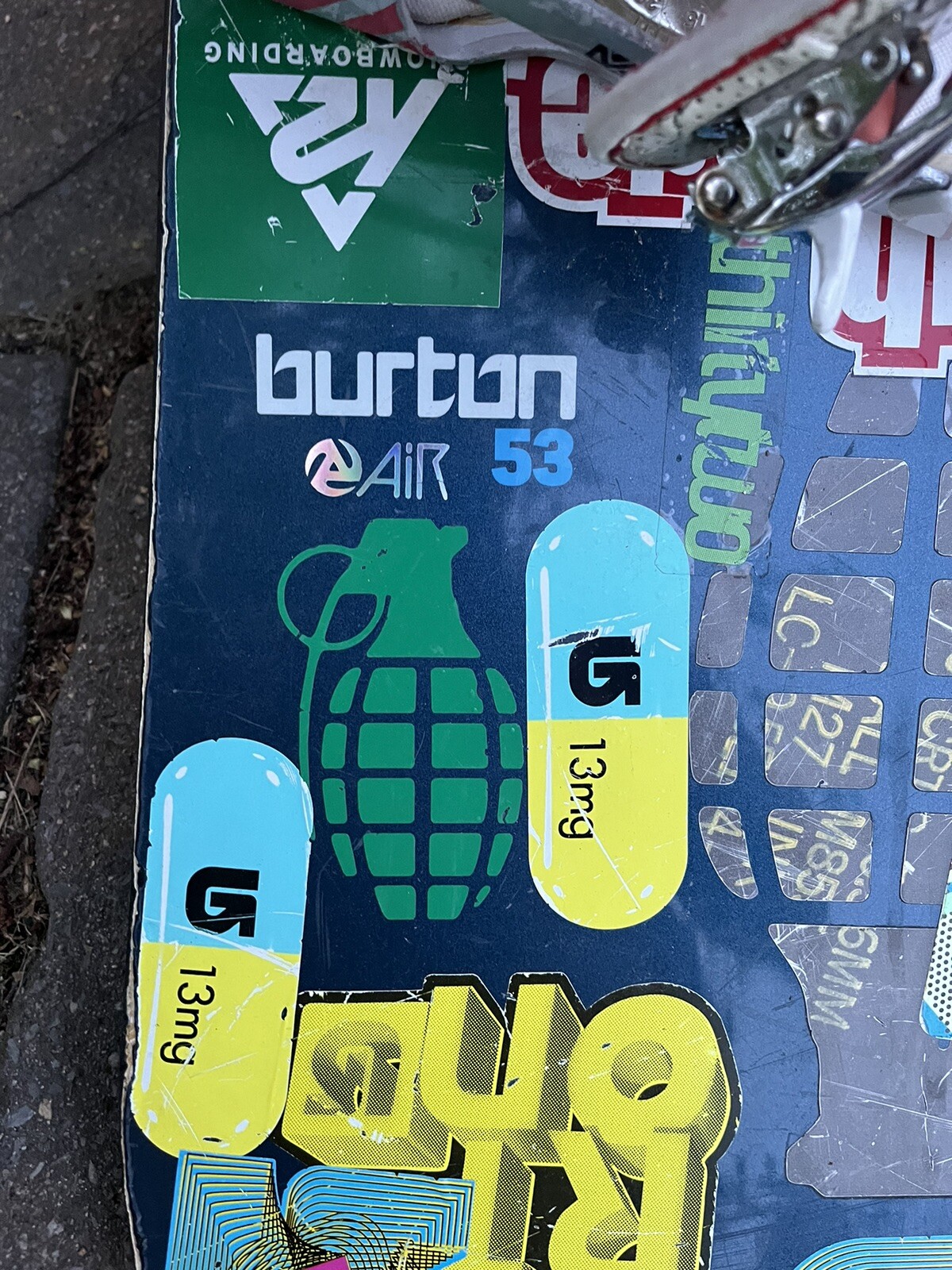 burton air 153 snowboard