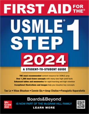 First Aid for the USMLE Step 1 2024 (Paperback or Softback)