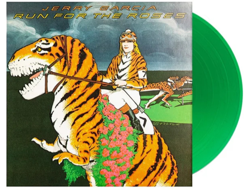 Джерри Гарсия - БЕГИ ЗА РОЗАМИ - Виниловая пластинка ЗЕЛЕНОГО цвета, НОВАЯ, ЗАПЕЧАТАННАЯ Grateful Dead