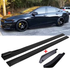 For Chevrolet Malibu 86.6 Side Skirt Splitter Lip Rear Bumper Diffuser Canard