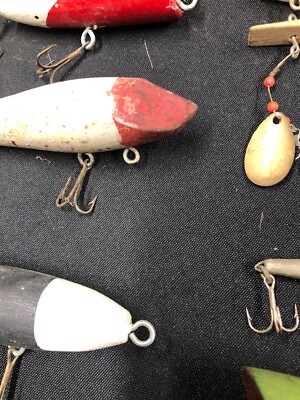 Leurre de pêche à la traîne brochet musqué 7 vintage sans