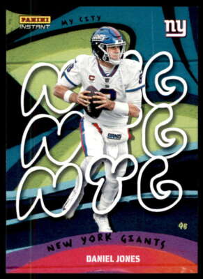 Daniel Jones 2022 Panini Instant My City #MC-24 NY Giants