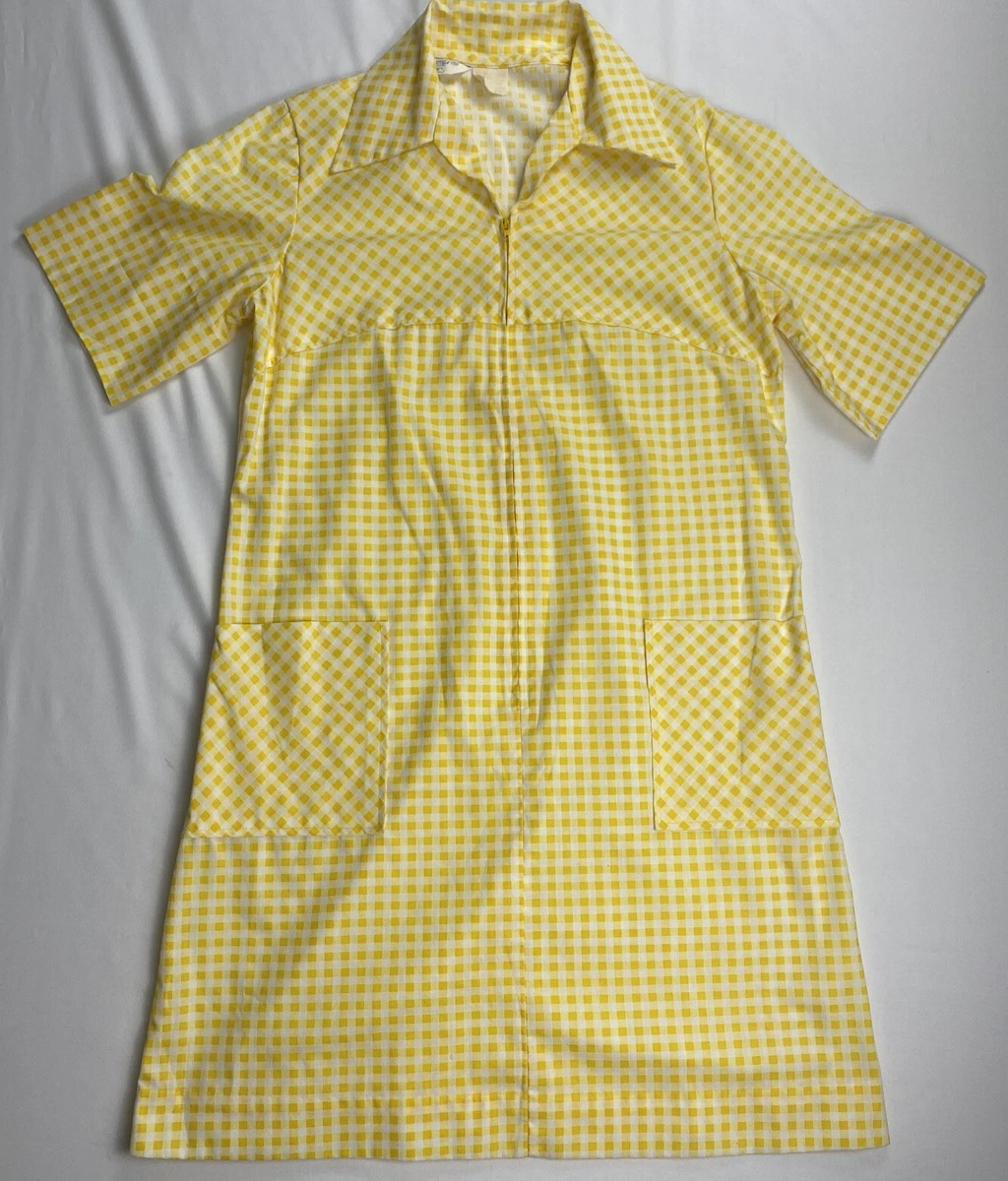 Sears top yellow dress