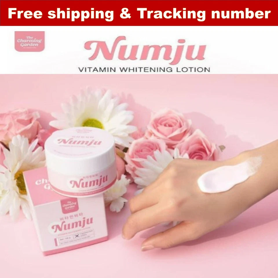 6x Numju Vitamin Lotion Stretch Marks Black Armpits Make Radiance Smooth Skin  - Image 2 of 4