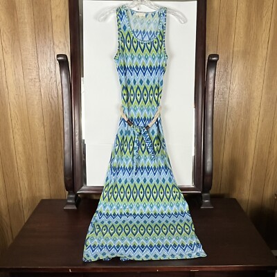 green emerald velvet dress Trymisfit Green & Multicolor Printed Halter Neck Tiered Maxi Dress – E